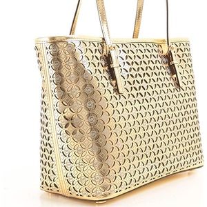 ✨Michael Kors✨ Large Gold Tote Bag